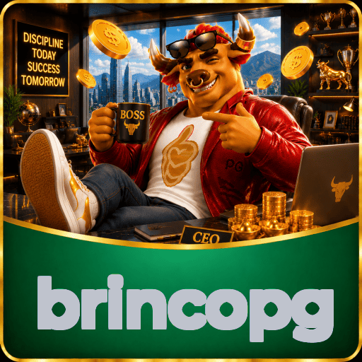 Logo brincopg Telegram Canal Oficial